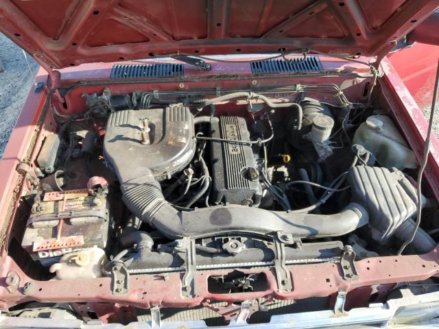 1N6SD11S6MC425498 - 1991 NISSAN TRUCK SHORT WHEELBASE MAROON photo 11