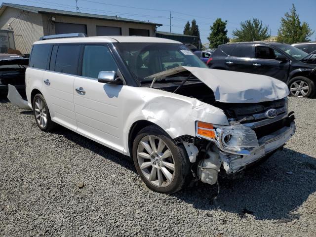 2FMHK6DT2CBD21122 - 2012 FORD FLEX LIMITED WHITE photo 4