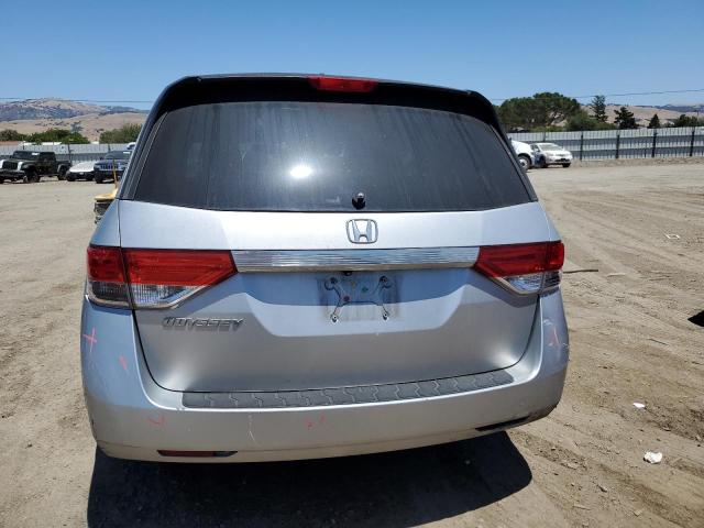 5FNRL5H69EB041322 - 2014 HONDA ODYSSEY EXL Gümüş fotoğraf 6