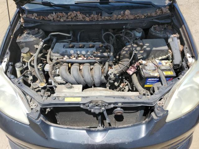 2T1KR32E23C088410 - 2003 TOYOTA MATRIX XR BLACK photo 11