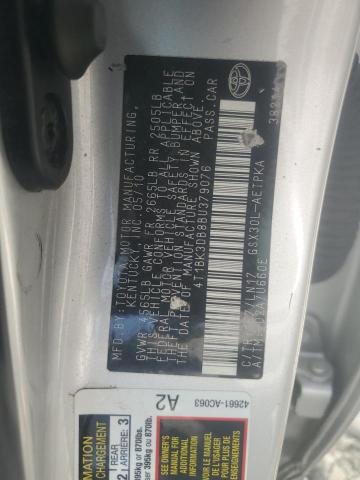 4T1BK3DB8BU379076 - 2011 TOYOTA AVALON BASE Gümüş foto 13