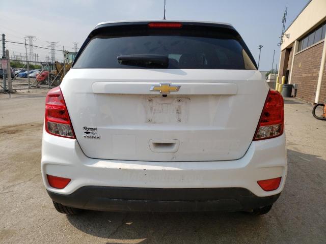 KL7CJKSB2LB066057 - 2020 CHEVROLET TRAX LS WHITE photo 6