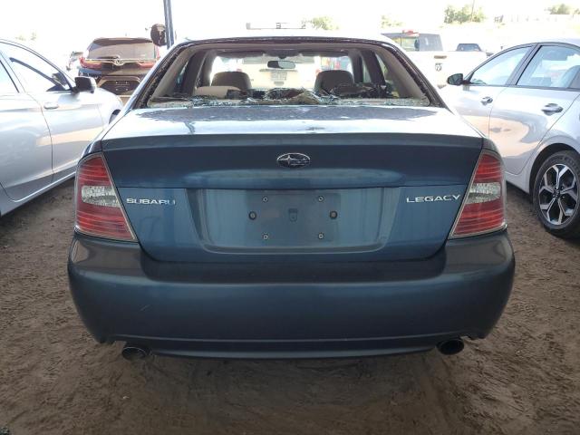 4S3BL626167206111 - 2006 SUBARU LEGACY 2.5I LIMITED BLUE photo 6