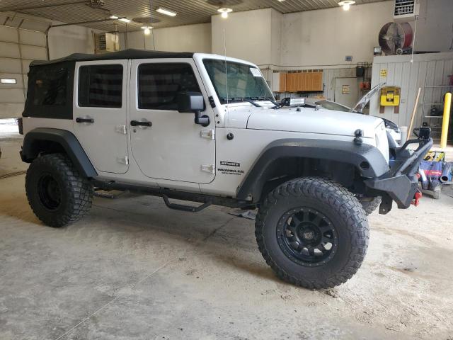 1C4BJWDG4GL112597 - 2016 JEEP WRANGLER UNLIMITED SPORT თეთრი ფოტო 4