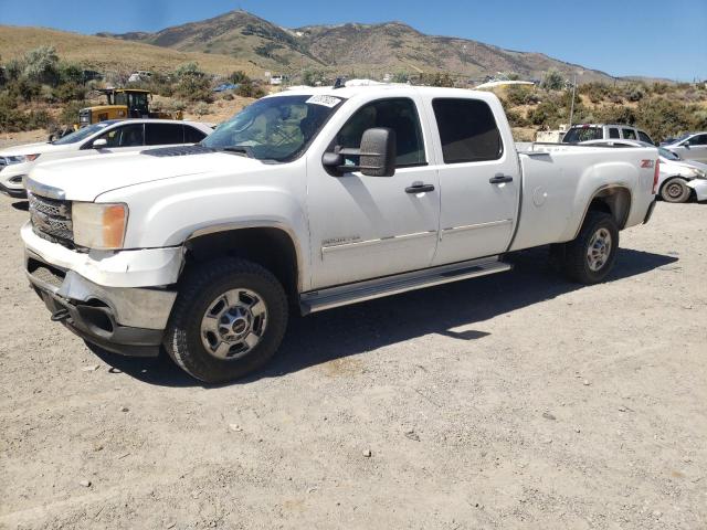 1GT120CG2DF141923 - 2013 GMC SIERRA K2500 SLE WHITE photo 1