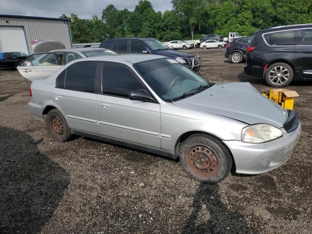 2HGEJ6610YH566142 - 2000 HONDA CIVIC BASE SILVER photo 4