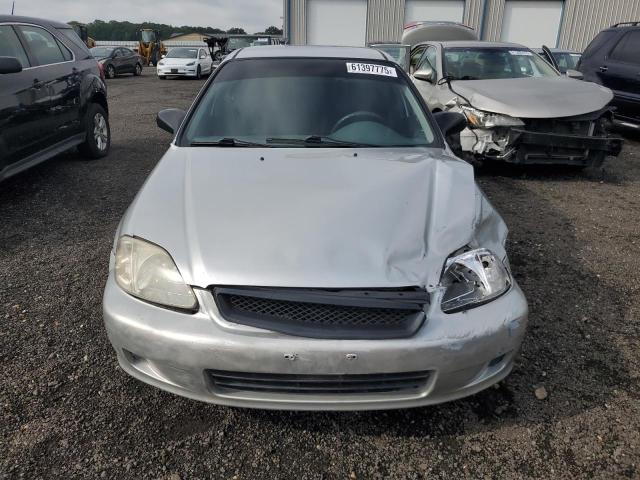 2HGEJ6610YH566142 - 2000 HONDA CIVIC BASE SILVER photo 5