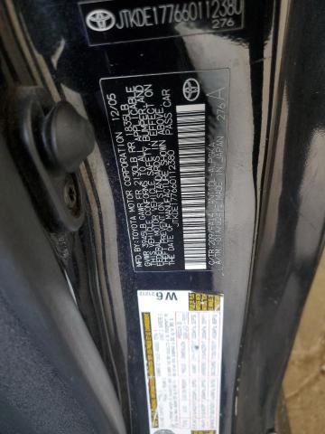 JTKDE177660112380 - 2006 TOYOTA SCION TC 黑色 照片 12