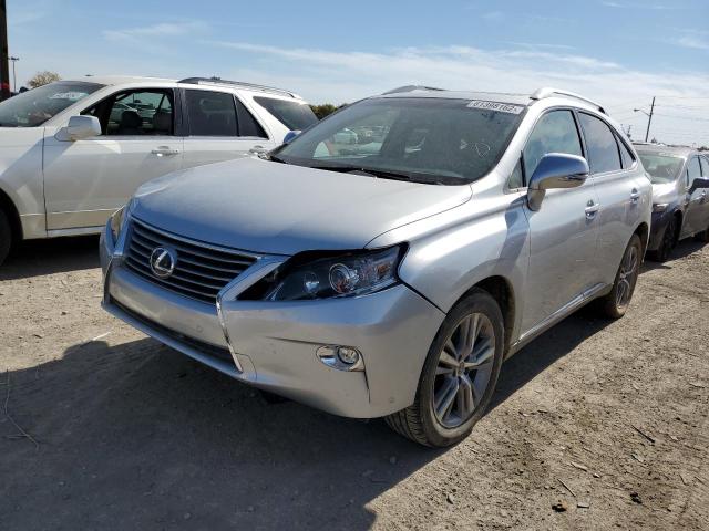 2T2BK1BA4FC292938 - 2015 LEXUS RX 350 BASE SILVER photo 2