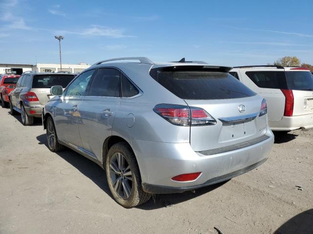 2T2BK1BA4FC292938 - 2015 LEXUS RX 350 BASE SILVER photo 3