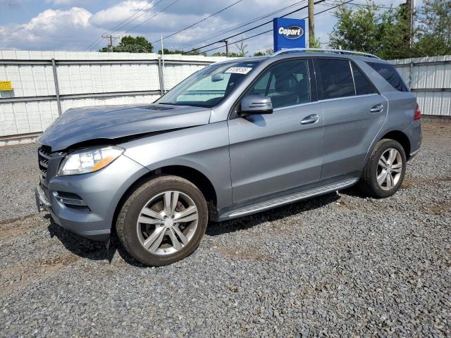 4JGDA5HB2DA226683 - 2013 MERCEDES-BENZ ML 350 4MATIC GRAY photo 1