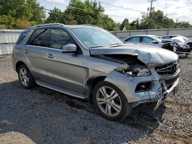 4JGDA5HB2DA226683 - 2013 MERCEDES-BENZ ML 350 4MATIC GRAY photo 4