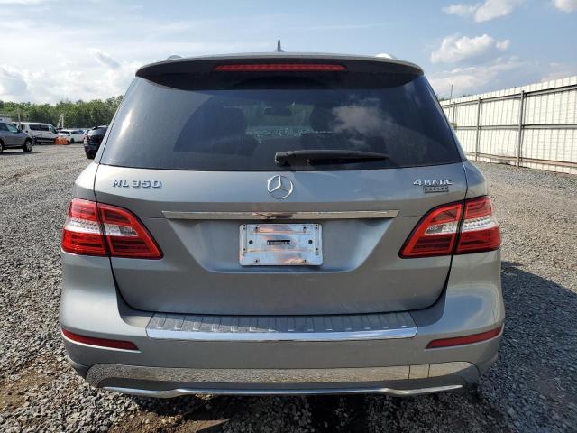 4JGDA5HB2DA226683 - 2013 MERCEDES-BENZ ML 350 4MATIC GRAY photo 6