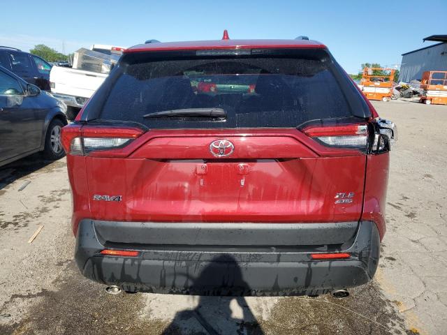 JTMP1RFV0LD048338 - 2020 TOYOTA RAV4 XLE RED photo 6