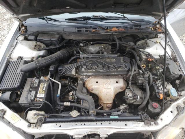 1HGCG32752A005035 - 2002 HONDA ACCORD EX SILVER photo 11