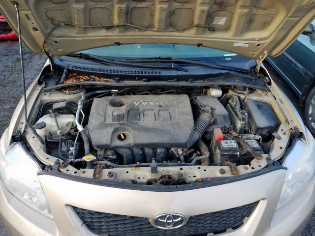 2T1BU40E49C084746 - 2009 TOYOTA COROLLA BASE  photo 7