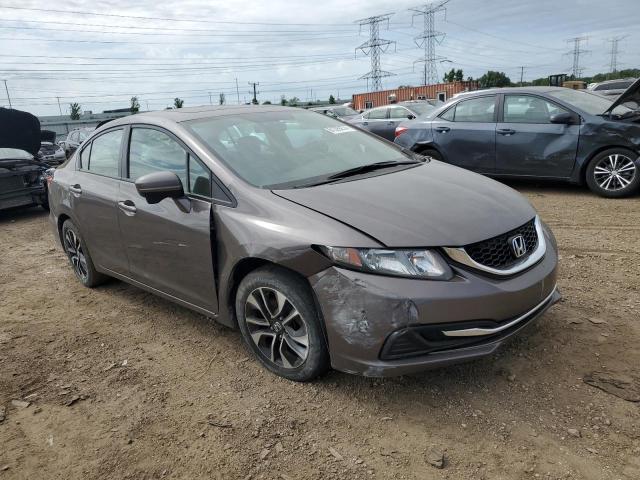 19XFB2F80FE057750 - 2015 HONDA CIVIC EX GRAY photo 4