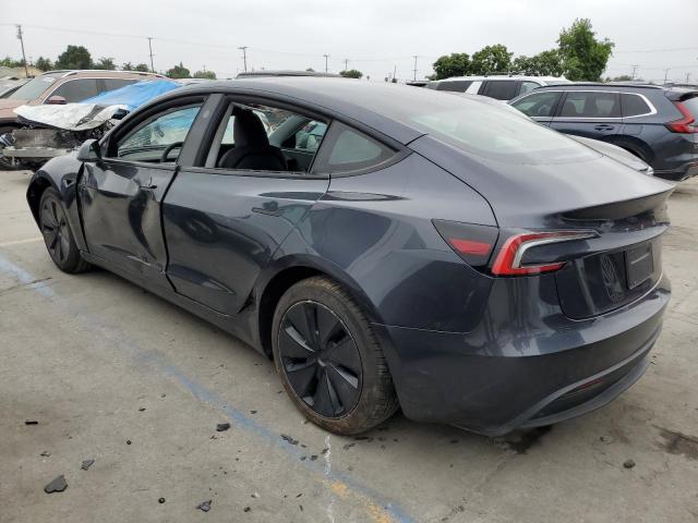 5YJ3E1EA6RF773141 - 2024 TESLA MODEL 3 GRAY photo 2