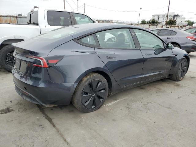 5YJ3E1EA6RF773141 - 2024 TESLA MODEL 3 GRAY photo 3
