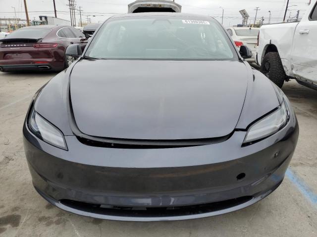 5YJ3E1EA6RF773141 - 2024 TESLA MODEL 3 GRAY photo 5
