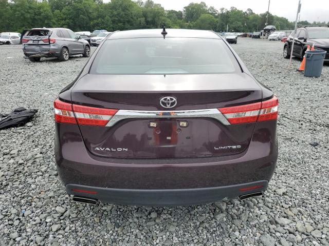 4T1BK1EB9DU024116 - 2013 TOYOTA AVALON BASE MAROON photo 6