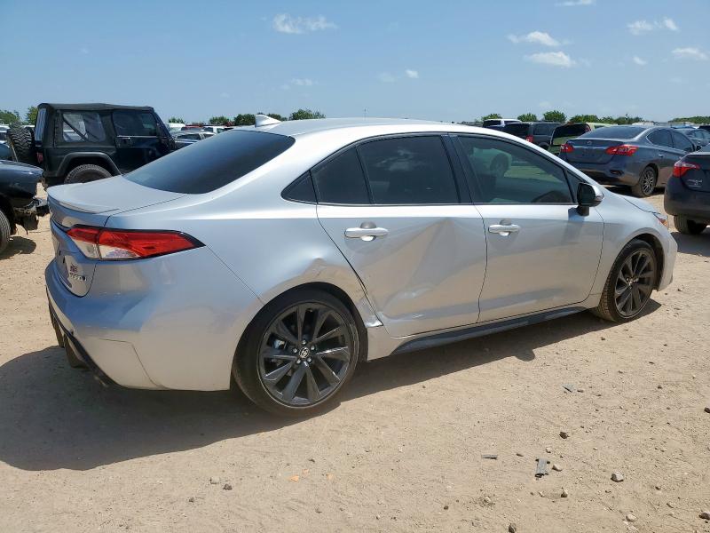 JTDBCMFE4PJ009881 - 2023 TOYOTA COROLLA LE Серебристый фото 3