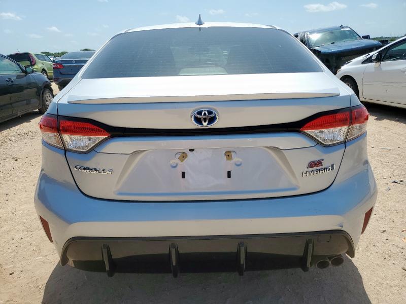 JTDBCMFE4PJ009881 - 2023 TOYOTA COROLLA LE Серебристый фото 6