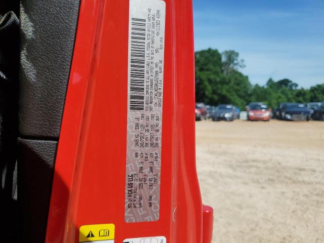 1C4HJXDG0KW527004 - 2019 JEEP WRANGLER UNLIMITED SPORT წითელი ფოტო 13