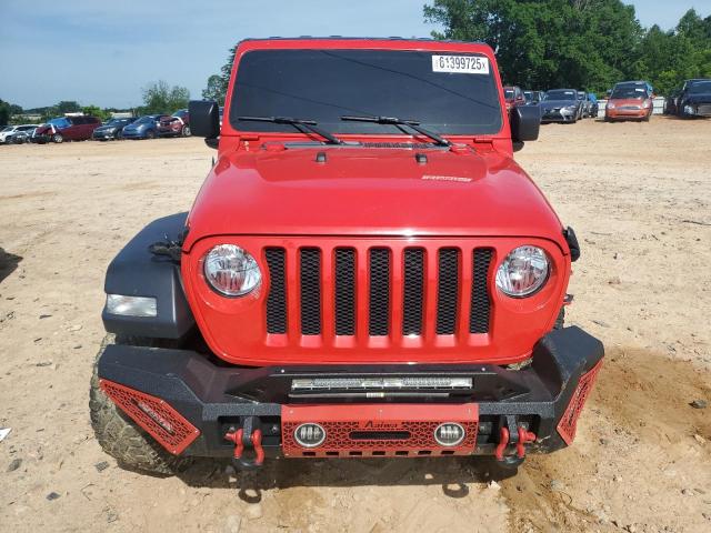 1C4HJXDG0KW527004 - 2019 JEEP WRANGLER UNLIMITED SPORT წითელი ფოტო 5