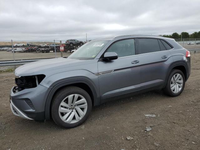 1V2KE2CA6NC222377 - 2022 VOLKSWAGEN ATLAS CROS SE GRAY photo 1