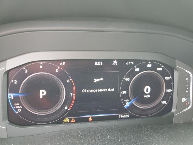 1V2KE2CA6NC222377 - 2022 VOLKSWAGEN ATLAS CROS SE GRAY photo 9