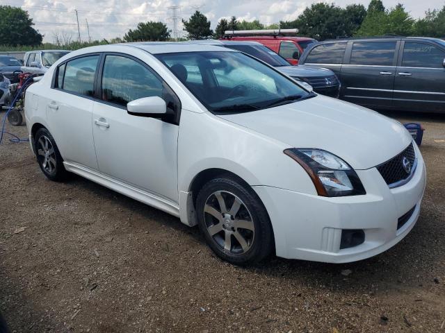 3N1AB6AP3CL622728 - 2012 NISSAN SENTRA 2.0 WHITE photo 4