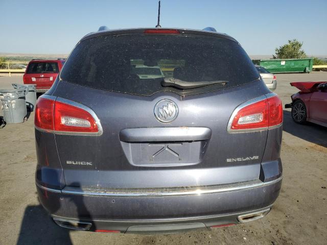 5GAKRCKD2DJ240958 - 2013 BUICK ENCLAVE BLUE photo 6