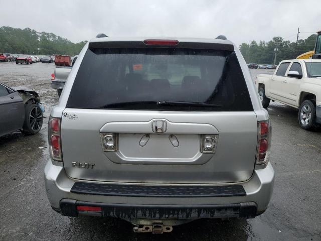 5FNYF28378B018214 - 2008 HONDA PILOT SE SILVER photo 6