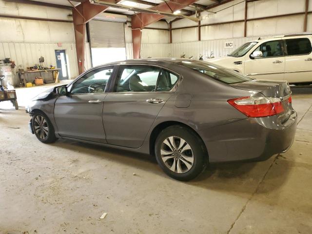 1HGCR2F3XDA239976 - 2013 HONDA ACCORD LX GRAY photo 2