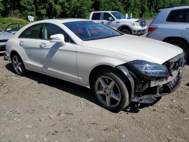 WDDLJ9BB8EA116972 - 2014 MERCEDES-BENZ CLS 550 4MATIC WHITE photo 4