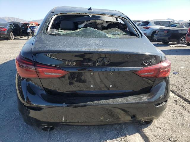 JN1EV7AP5JM365797 - 2018 INFINITI Q50 LUXE BLACK photo 6