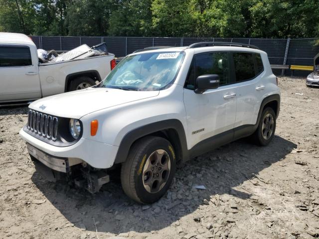 ZACCJAAT1GPD82505 - 2016 JEEP RENEGADE SPORT WHITE photo 1