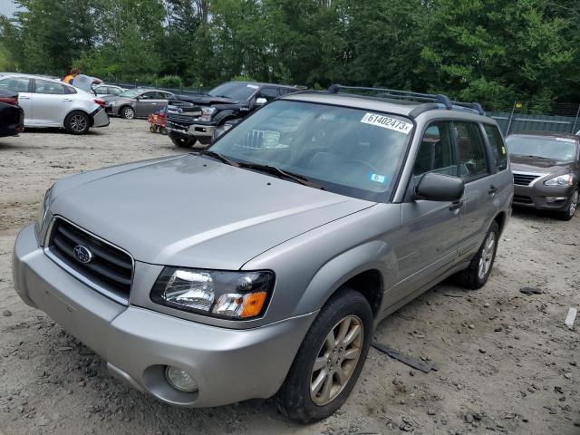 JF1SG65615H721818 - 2005 SUBARU FORESTER 2.5XS Серебристый фото 1