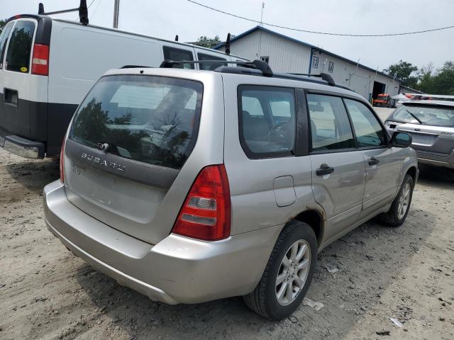 JF1SG65615H721818 - 2005 SUBARU FORESTER 2.5XS Серебристый фото 3