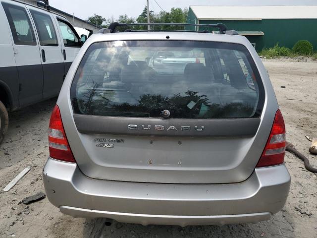 JF1SG65615H721818 - 2005 SUBARU FORESTER 2.5XS Серебристый фото 6