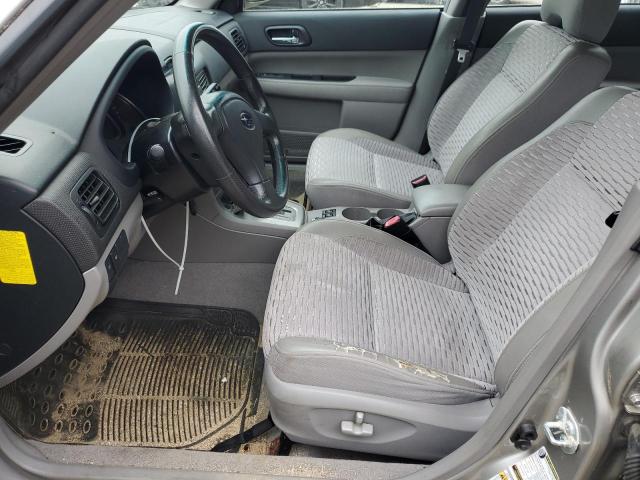 JF1SG65615H721818 - 2005 SUBARU FORESTER 2.5XS Серебристый фото 7