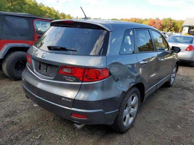 5J8TB18239A001929 - 2009 ACURA RDX GRAY photo 4