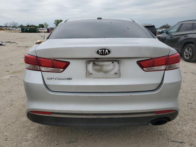 5XXGT4L36HG143774 - 2017 KIA OPTIMA LX SILVER photo 6