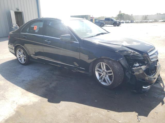 WDDGF4HB3DA850527 - 2013 MERCEDES-BENZ C 250 BLACK photo 4