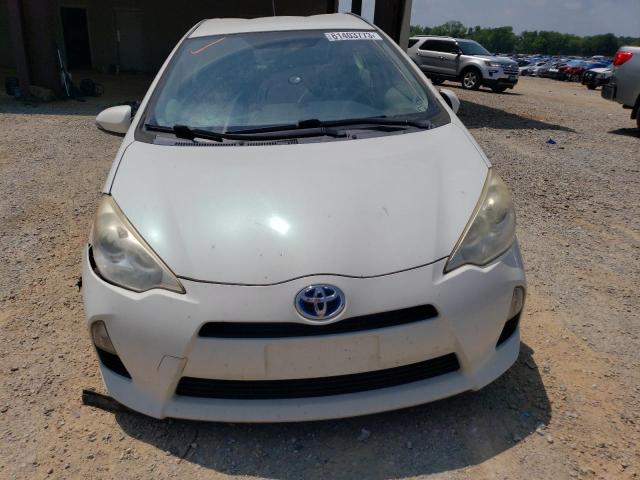 JTDKDTB37D1050805 - 2013 TOYOTA PRIUS C თეთრი ფოტო 5