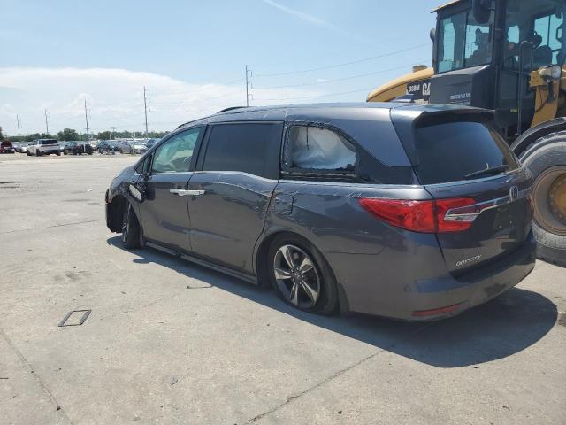 5FNRL6H84KB060976 - 2019 HONDA ODYSSEY TOURING GRAY photo 2