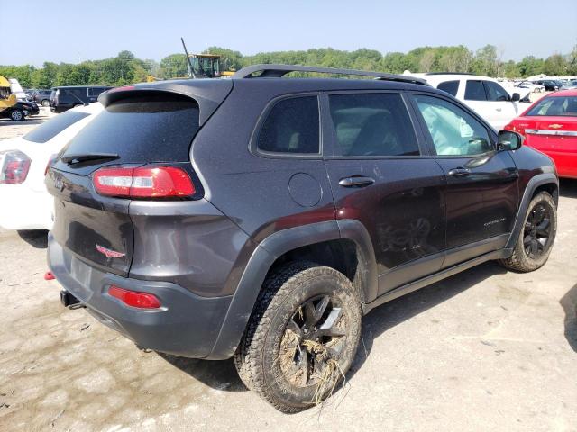 1C4PJMBS7GW110892 - 2016 JEEP CHEROKEE TRAILHAWK GRAY photo 3