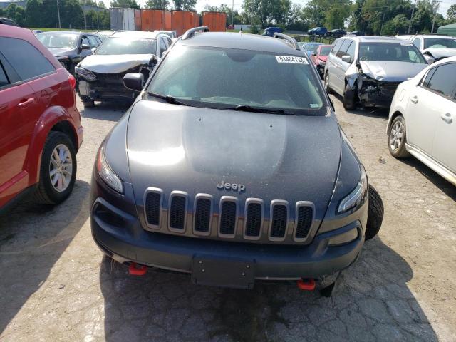 1C4PJMBS7GW110892 - 2016 JEEP CHEROKEE TRAILHAWK GRAY photo 5