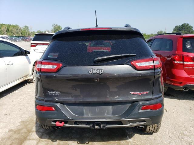 1C4PJMBS7GW110892 - 2016 JEEP CHEROKEE TRAILHAWK GRAY photo 6